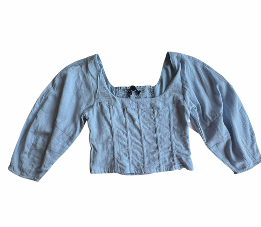 BLUE STEVE MADDEN TOP (NWT) XS