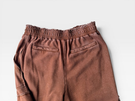 BROWN DAILY PRACTICE SWEATPANTS M