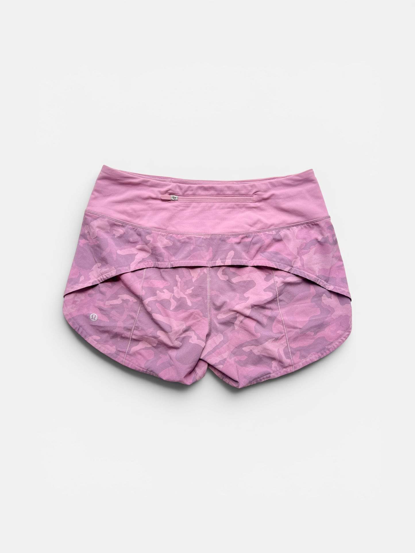 PURPLE CAMO LULULEMON SHORTS 4