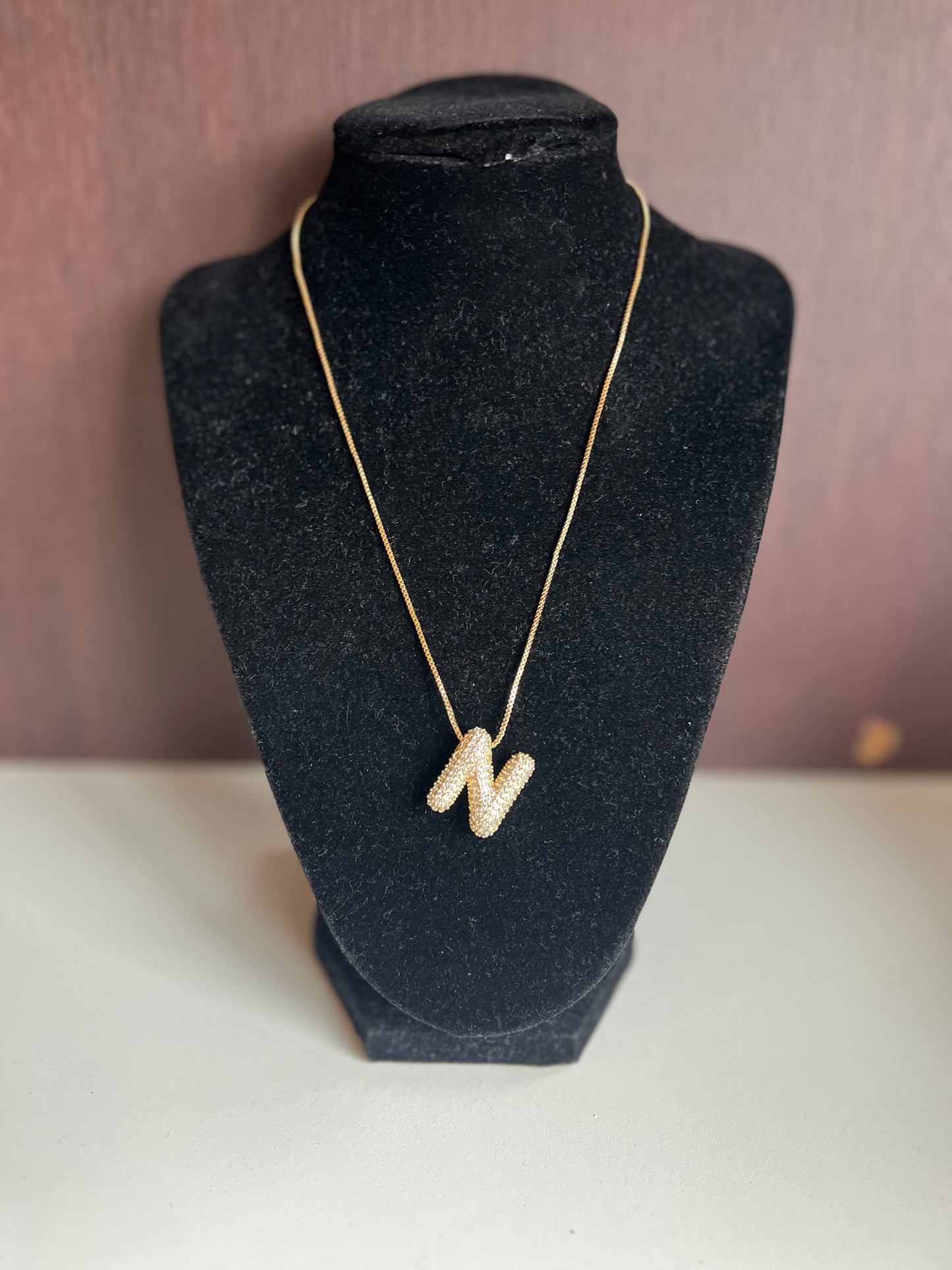 “N” NECKLACE