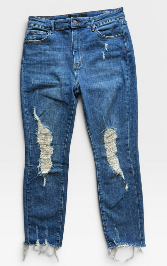 DENIM RISEN JEANS 30