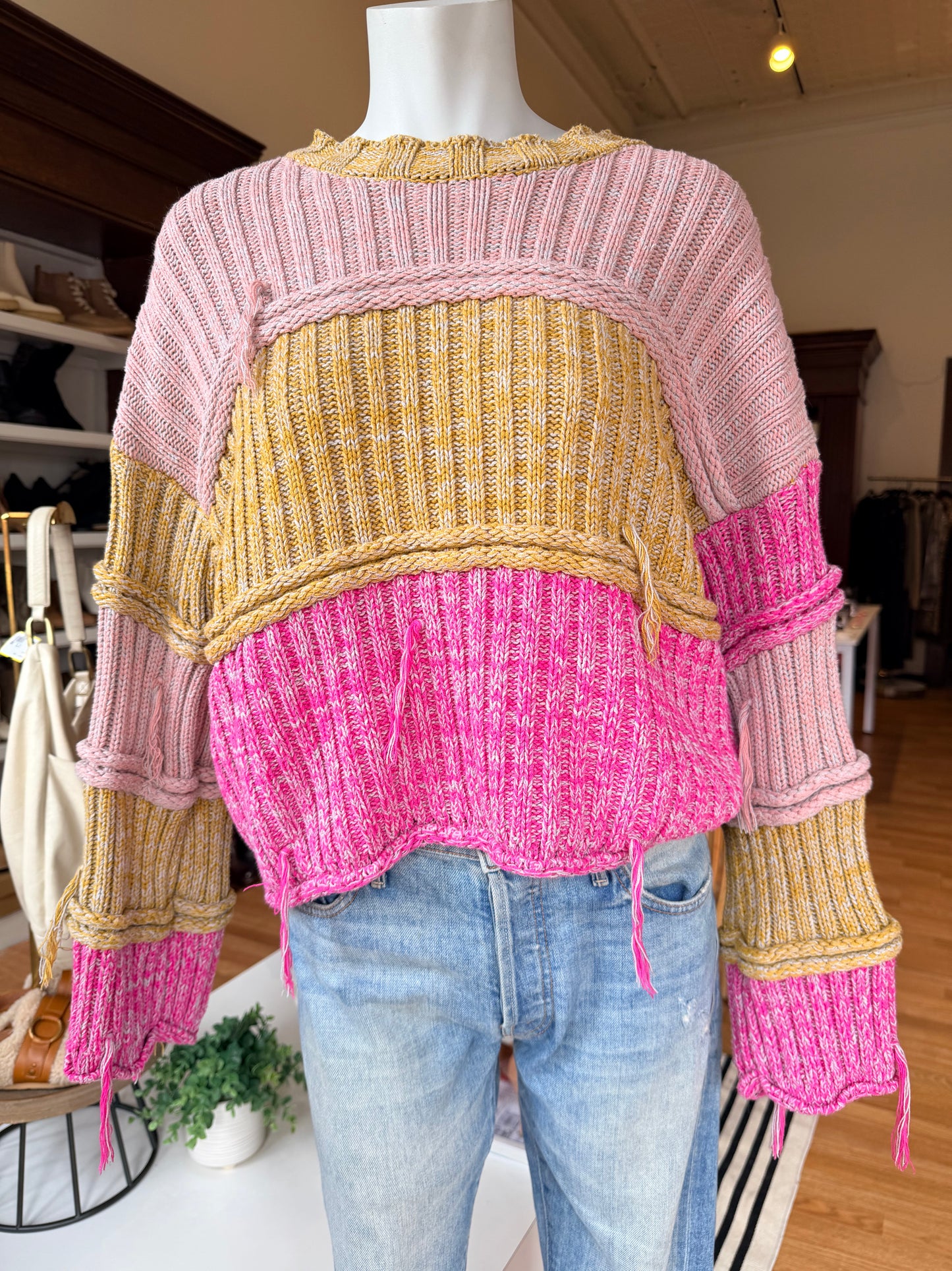 EASEL SWEATER L
