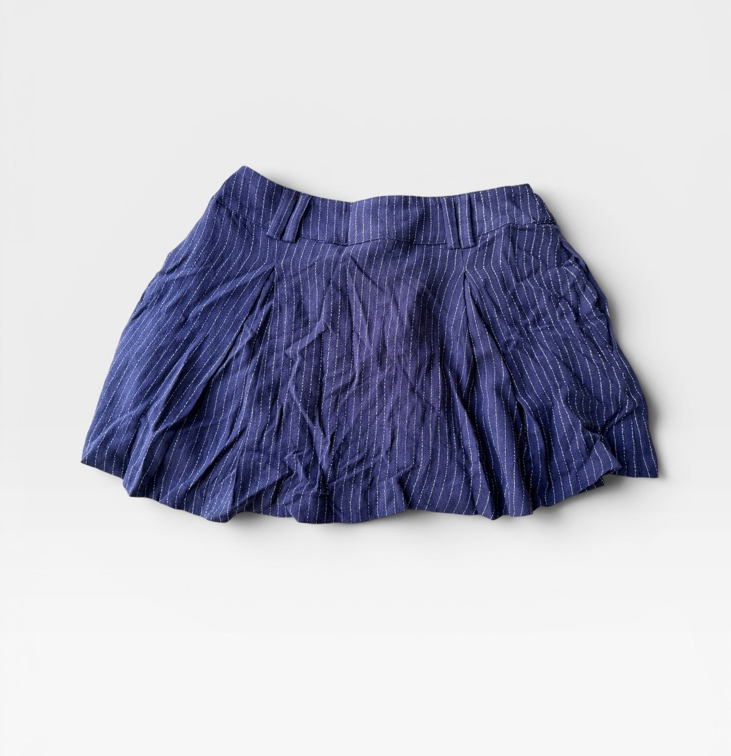 NAVY/WHITE NIA SKIRT (NWT $78) M