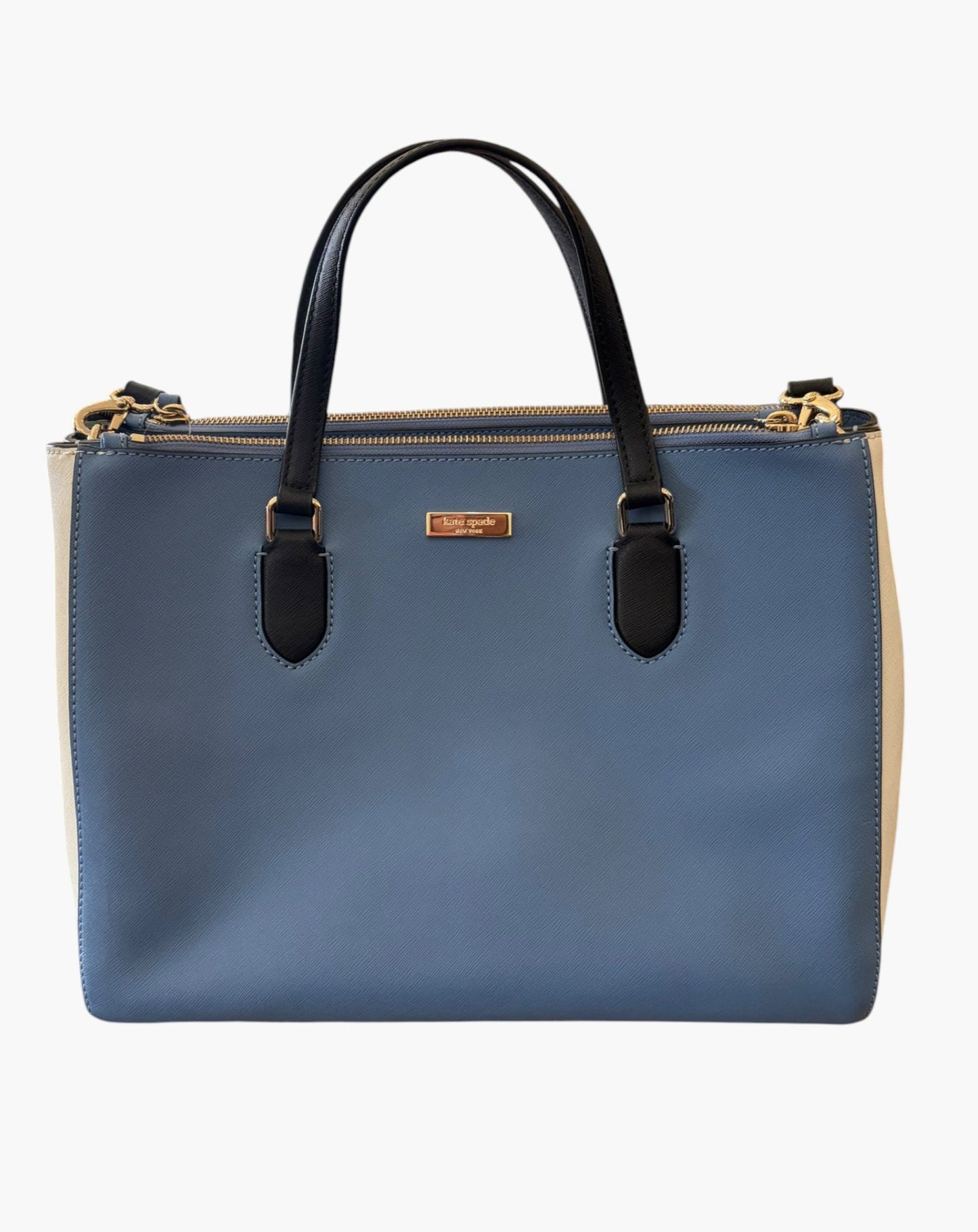 BLUE/WHITE KATE SPADE PURSE