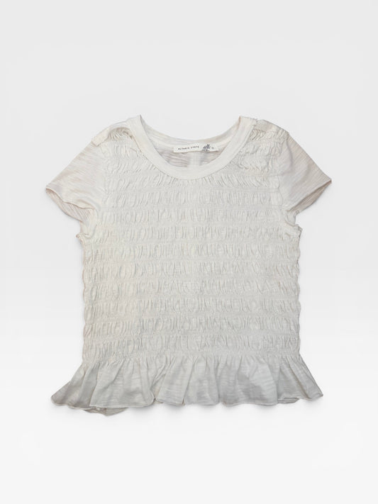 WHITE ALTRD STATE TOP S
