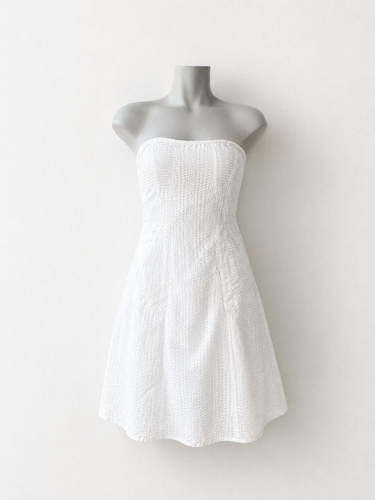 WHITE TIBI DRESS 6