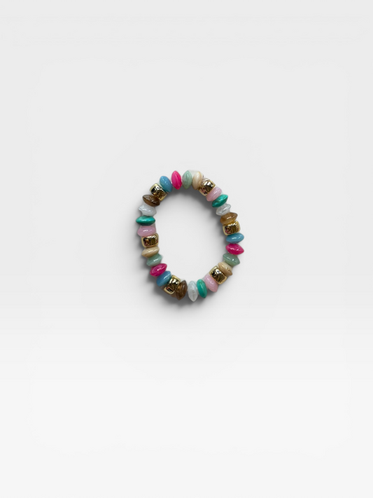 MULTI COLOR BEADED BRACELET