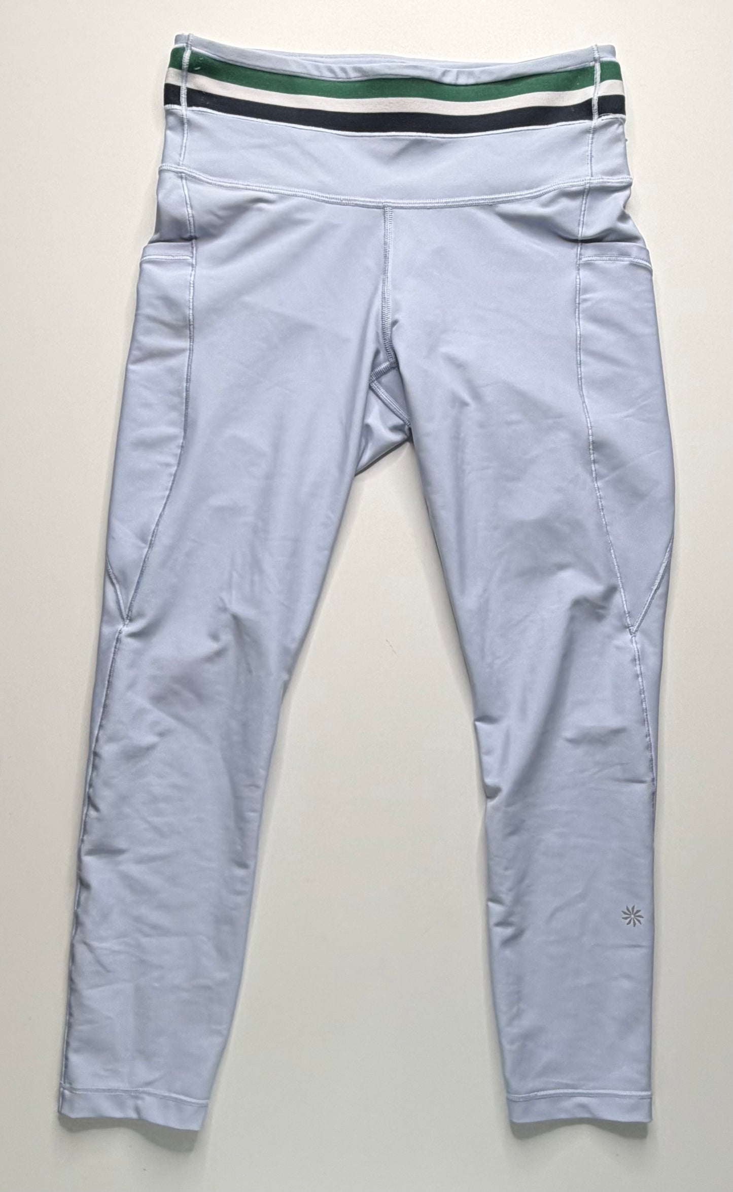 BABY BLUE ATHLETA LEGGINGS S