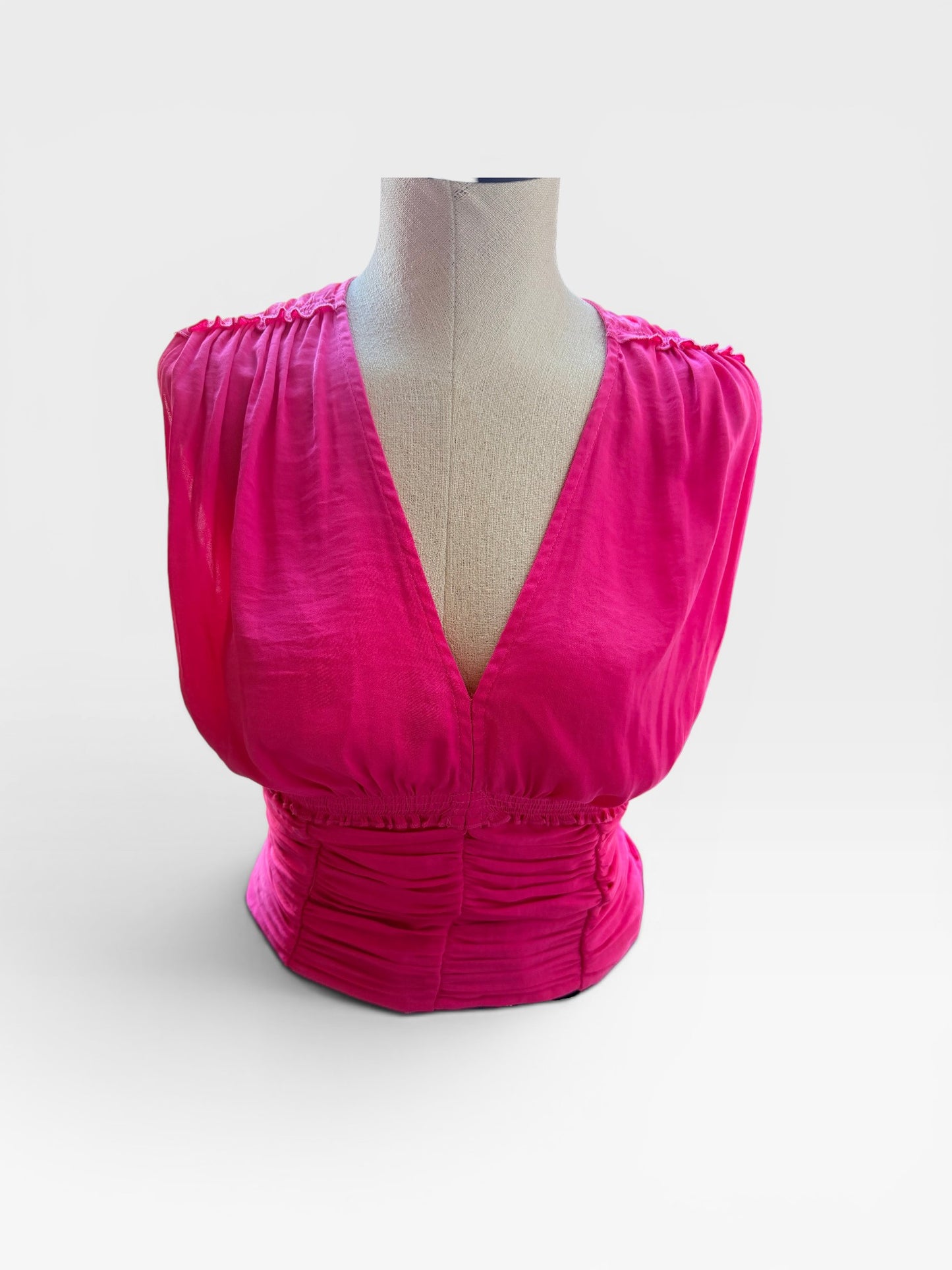 PINK FREE PEOPLE TANK LARGE