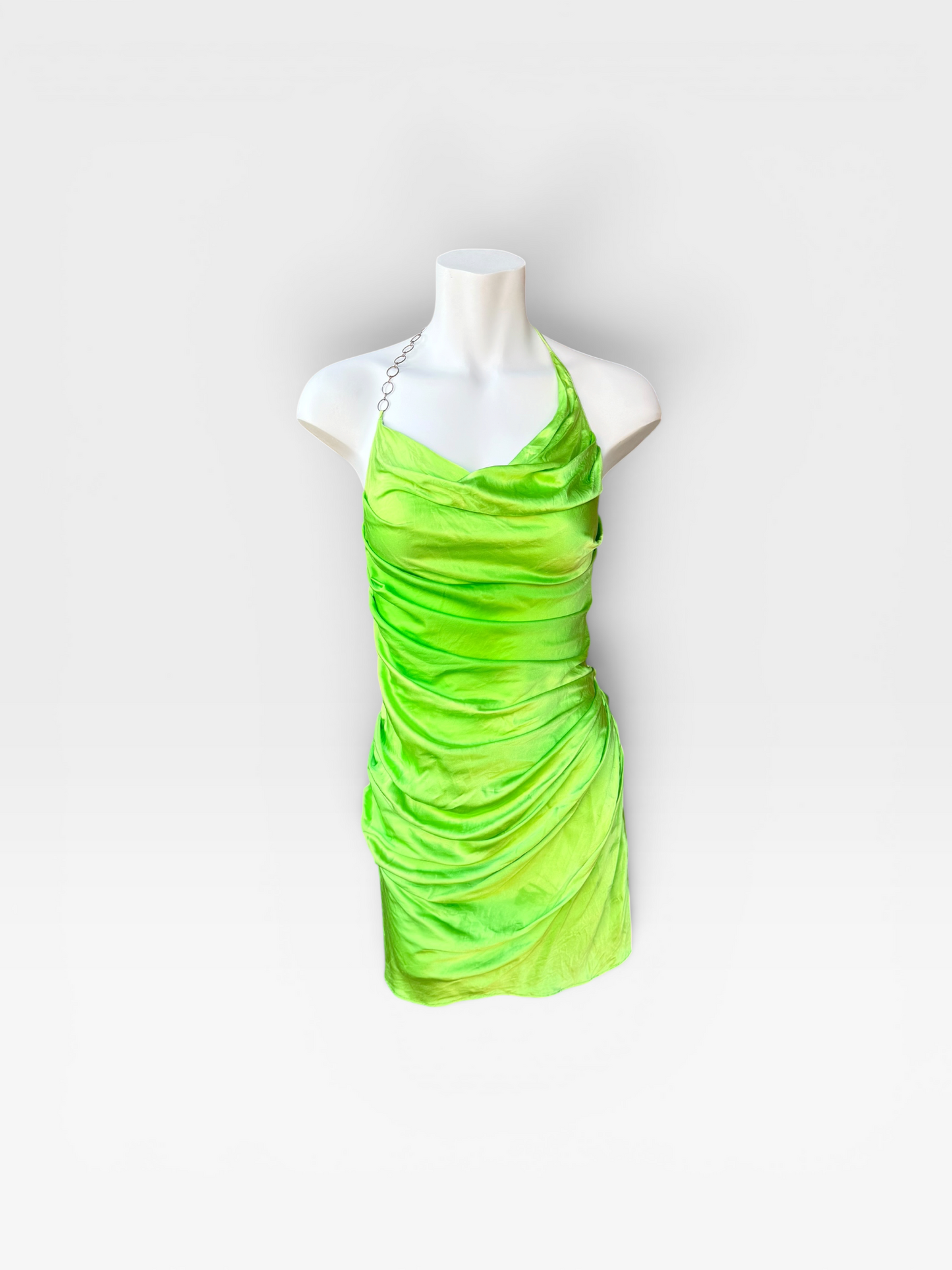 LIME AMANDA UPRICHARD DRESS SMALL