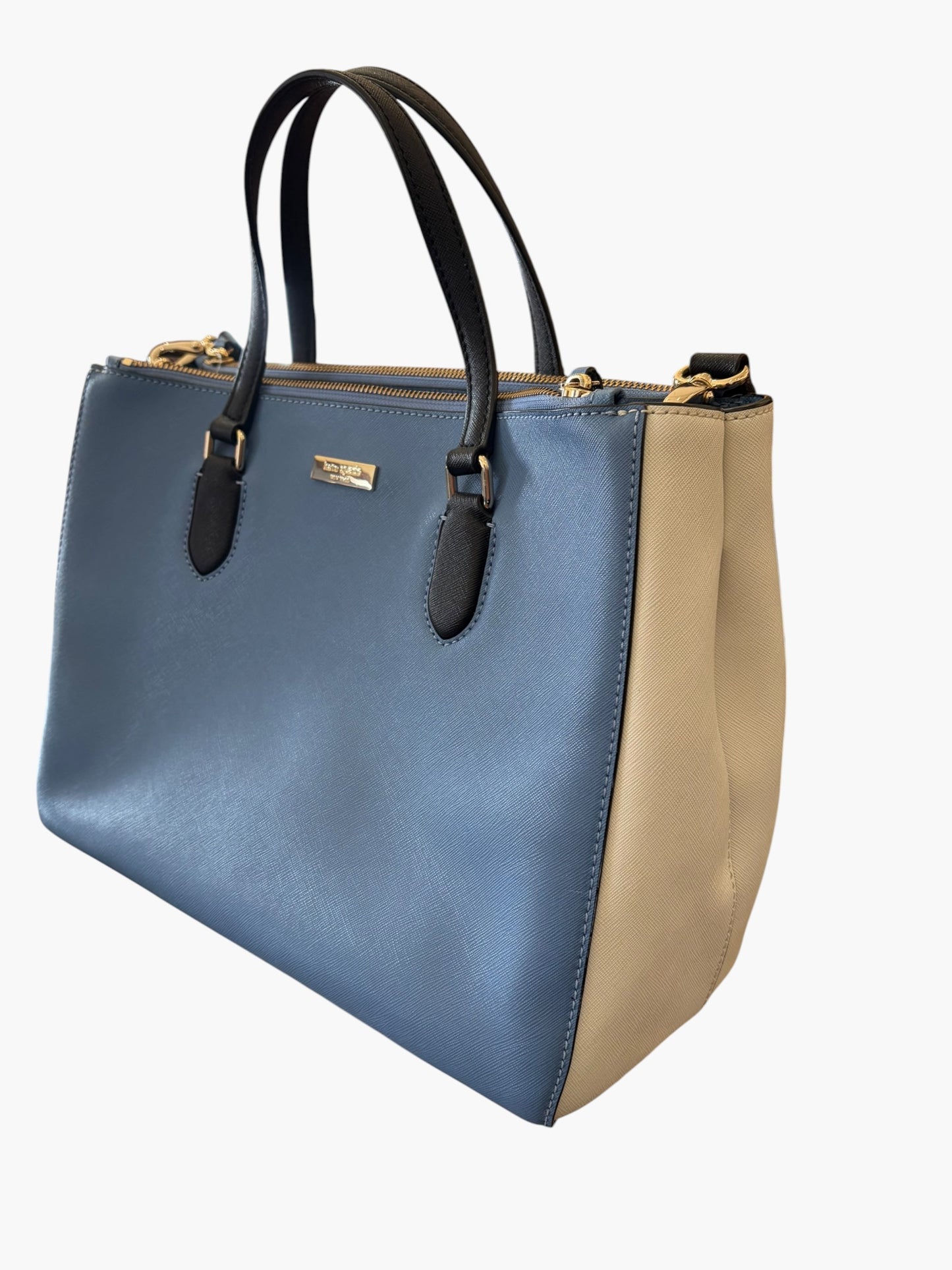 BLUE/WHITE KATE SPADE PURSE