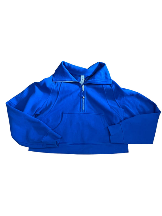 BLUE LULULEMON SCUBA M/L