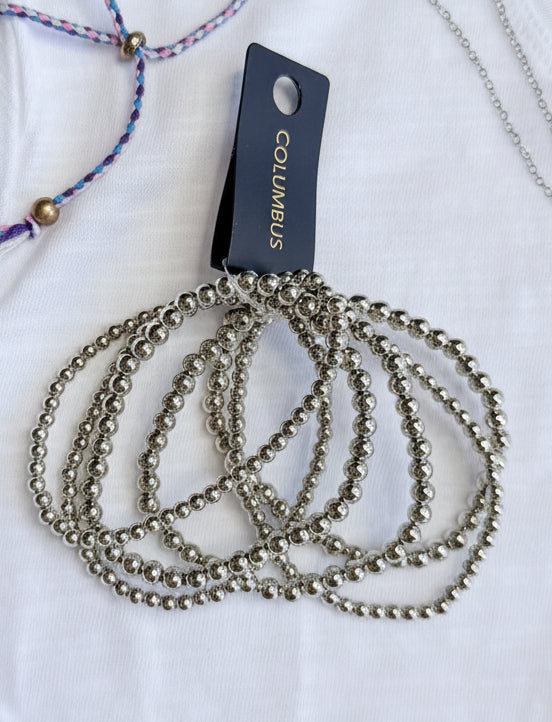 SILVER BRACELET SET