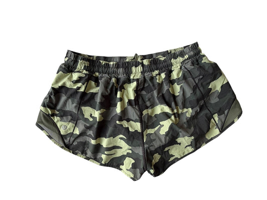 CAMO LULULEMON SHORTS 12