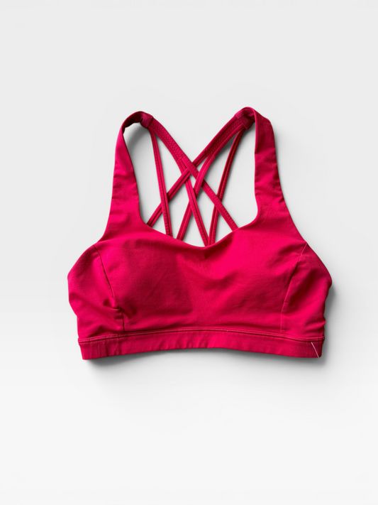 RED LULULEMON BRA 4