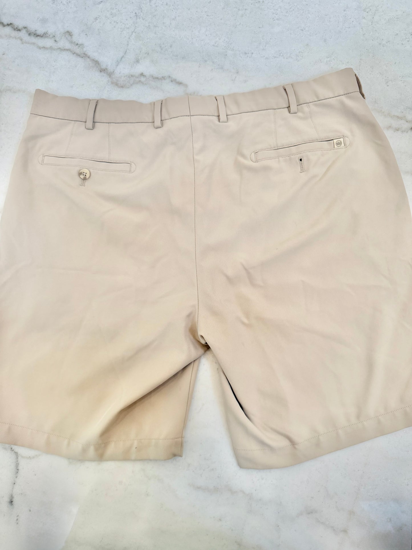 TAN PETER MILLAR SHORTS 38 (ORG$128)