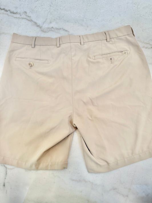 TAN PETER MILLAR SHORTS 38 (ORG$128)