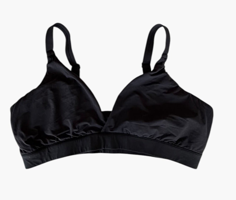 BLACK SKIMS BRA 3X