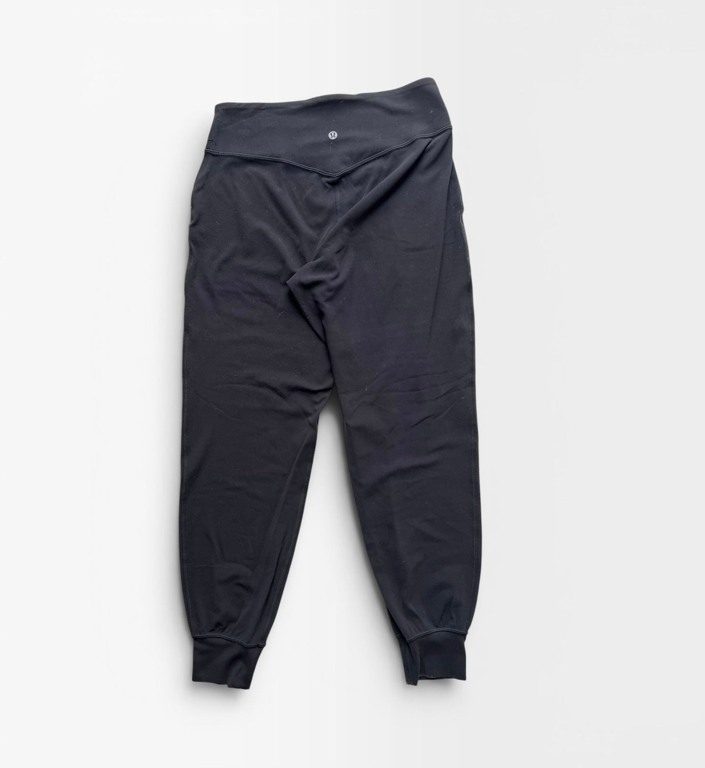 BLACK LULULEMON JOGGERS 8