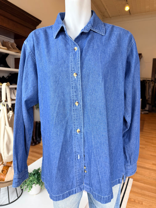 LUNA PIER BUTTON UP L