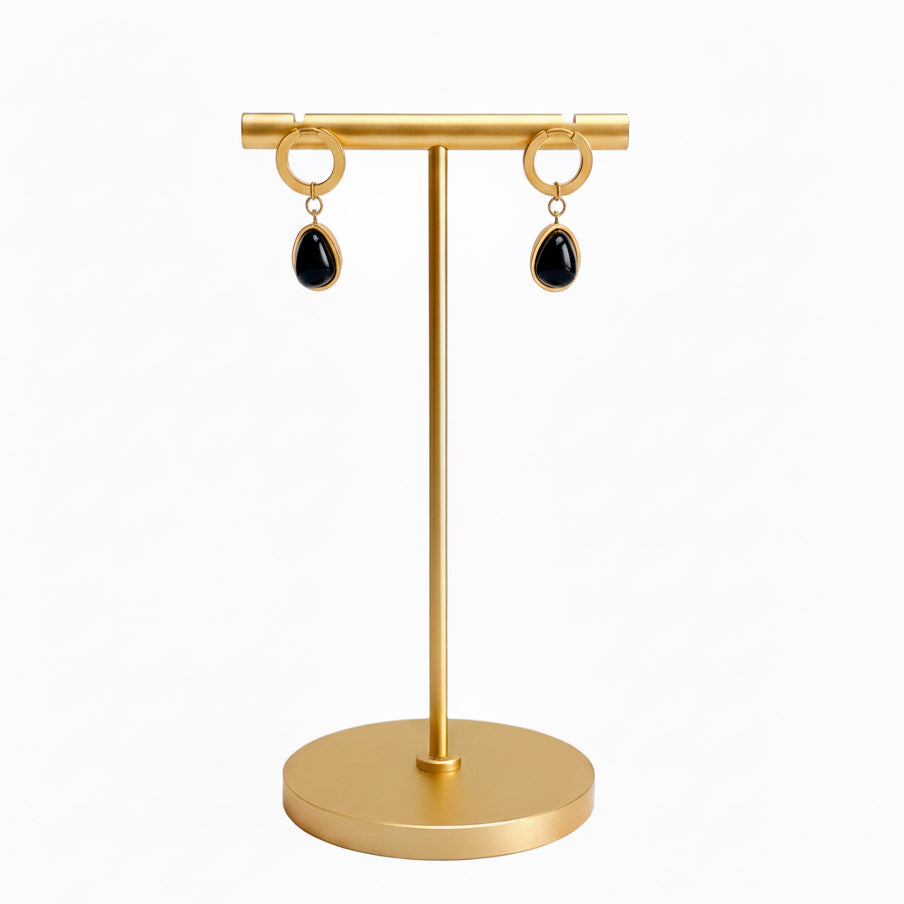 NON TARNISH EARRINGS GREEN