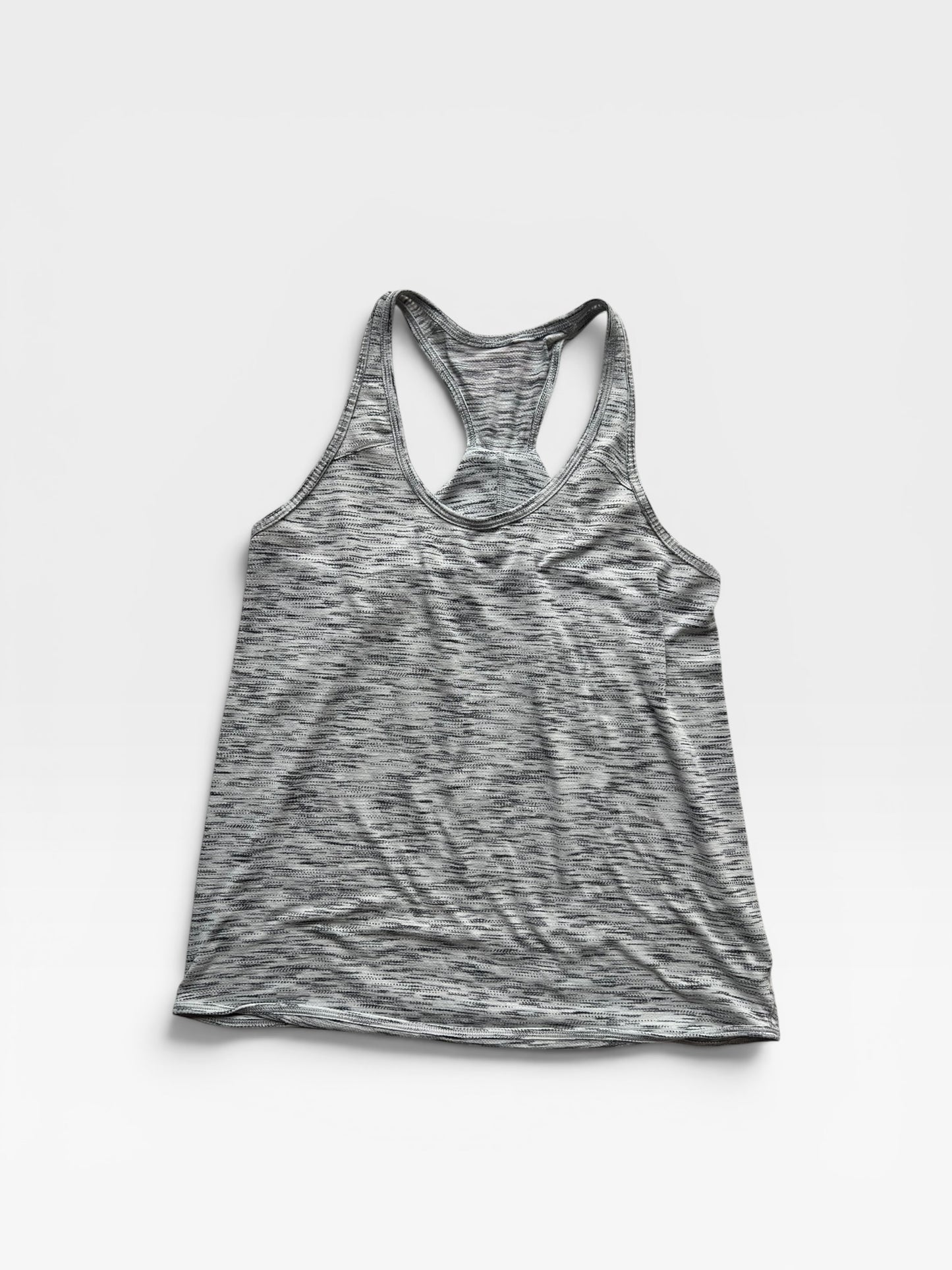 GREY/WHITE LULULEMON TANK 8