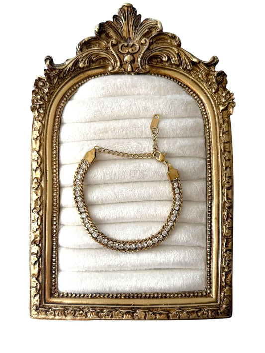 GOLD CZ BRACELET (NON TARNISH