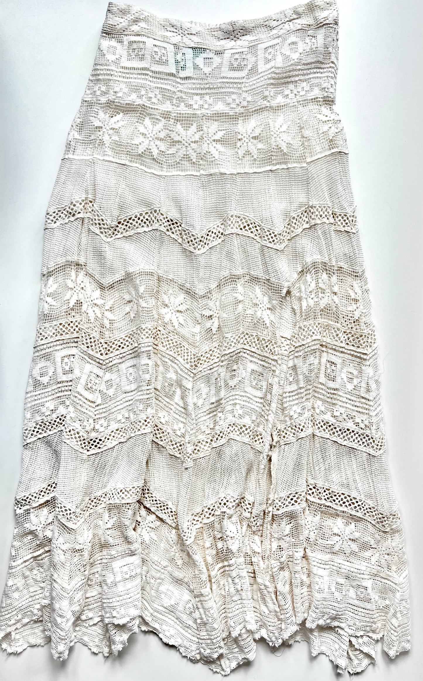 CREAM FREE PEOPLE SKIRT MED