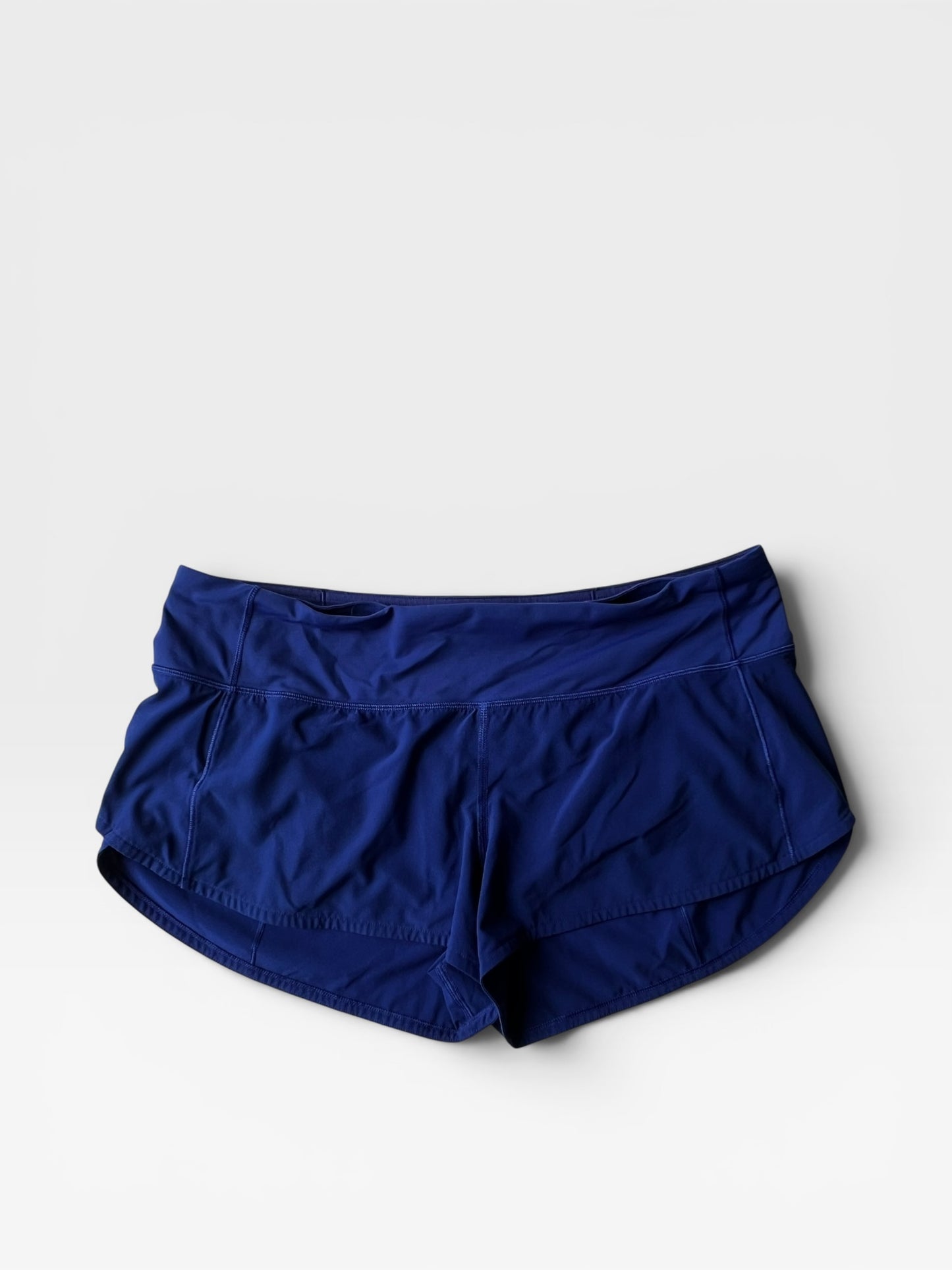 BLUE LULULEMON SHORTS 8