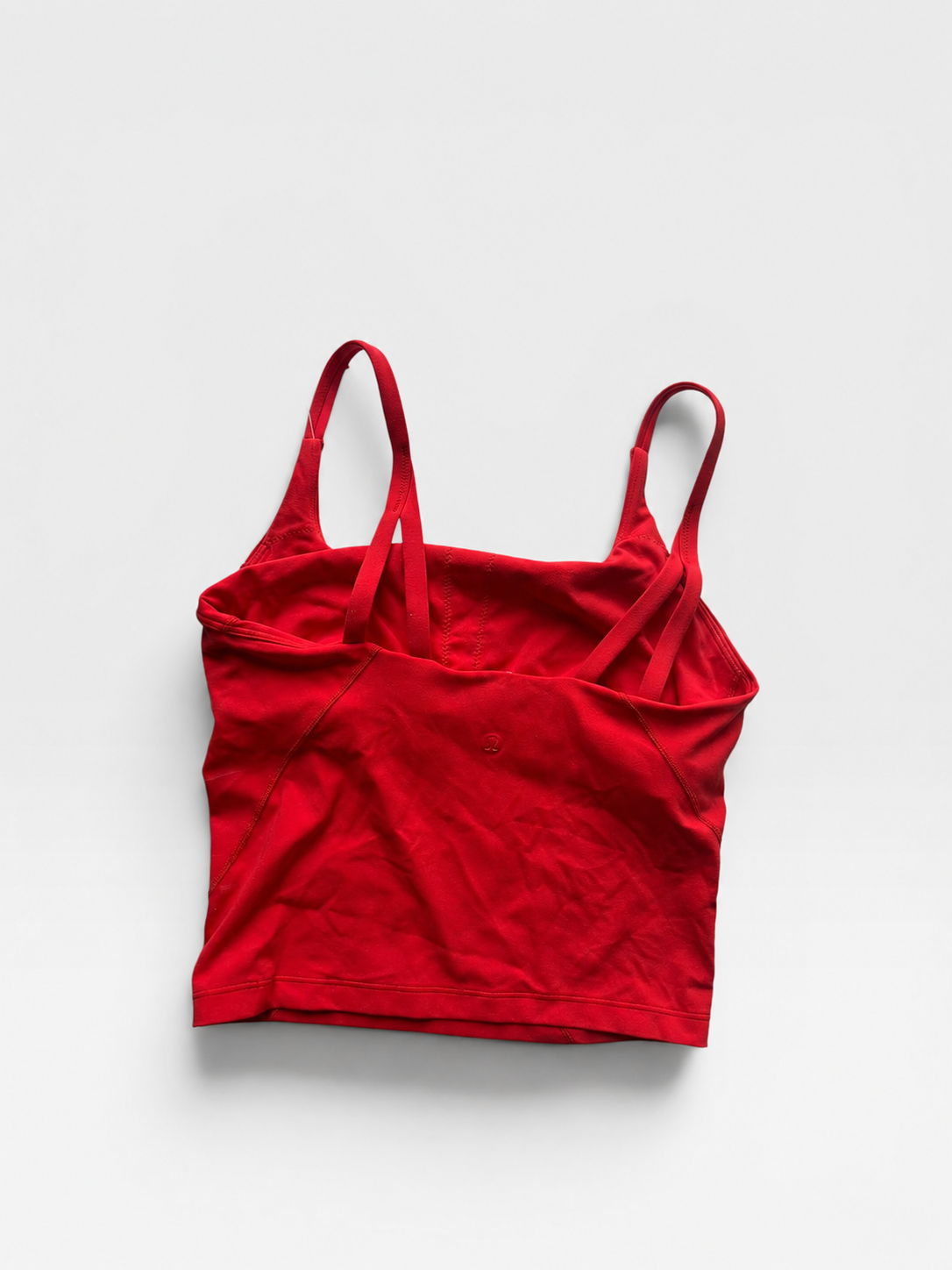 RED LULULEMON TANK 4