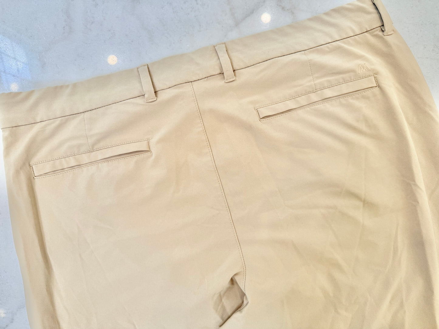 TAN MIZZEN + MAIN PANTS 38X32 (ORG$158)
