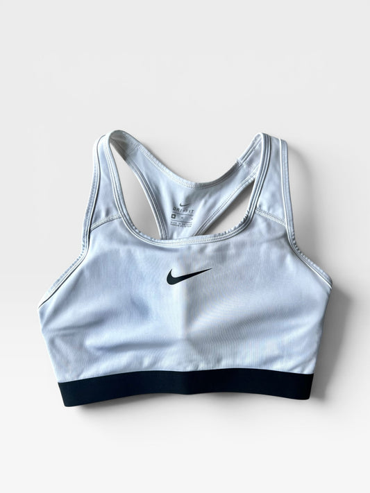 WHITE NIKE BRA MED