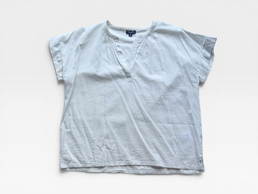 CREAM SPLENDID VNECK TOP XS