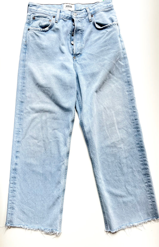LIGHT WASH AGOLDE JEANS 27