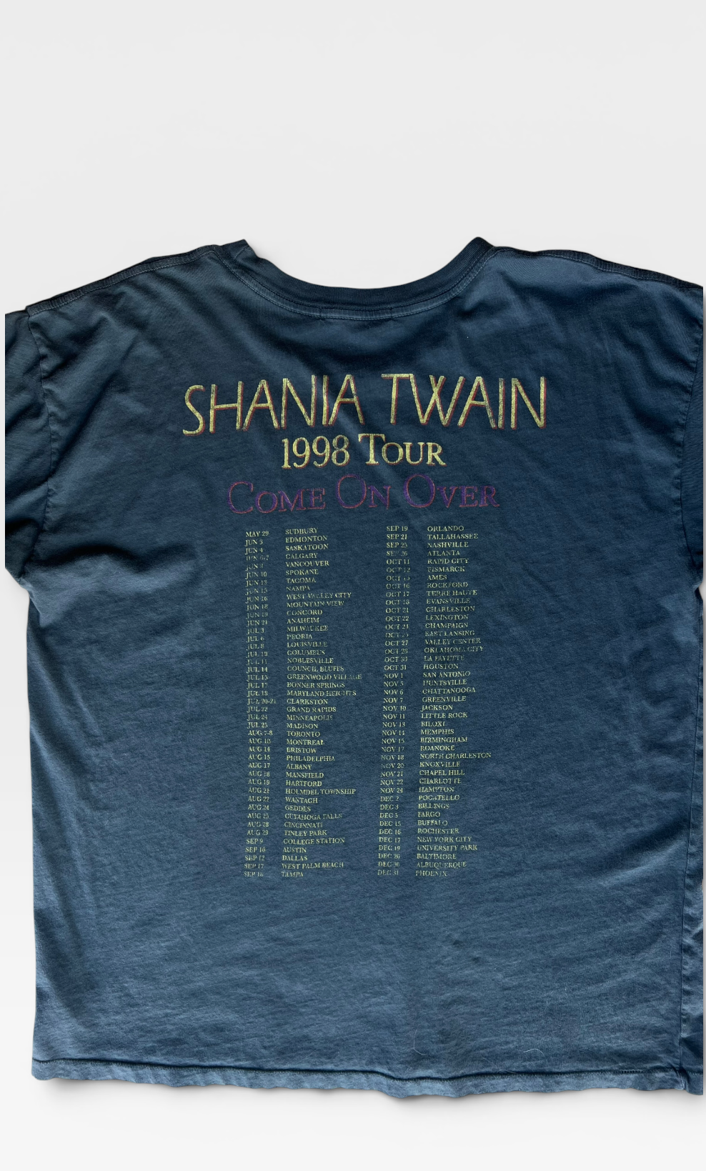 GREY DAYDREAMER "SHANIA TWAIN" TEE M