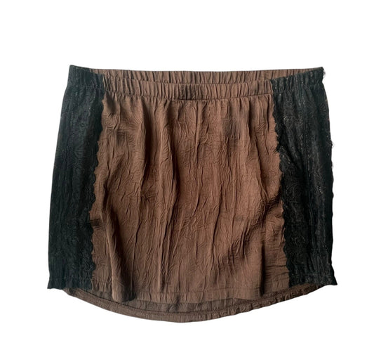 ANTHROPOLGIE TOP (brown) XS