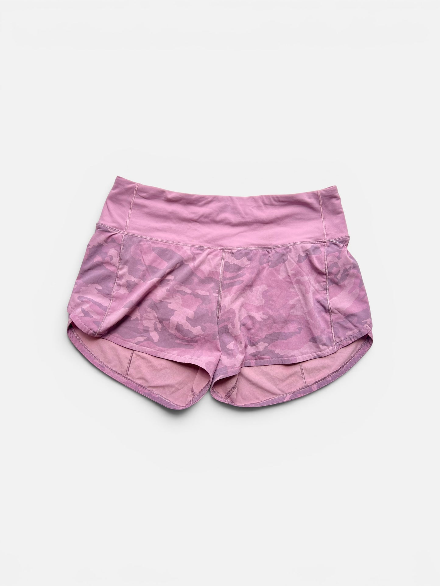 PURPLE CAMO LULULEMON SHORTS 4
