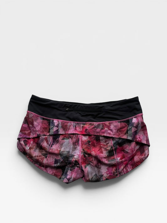 PINK LULULEMON SHORTS 8