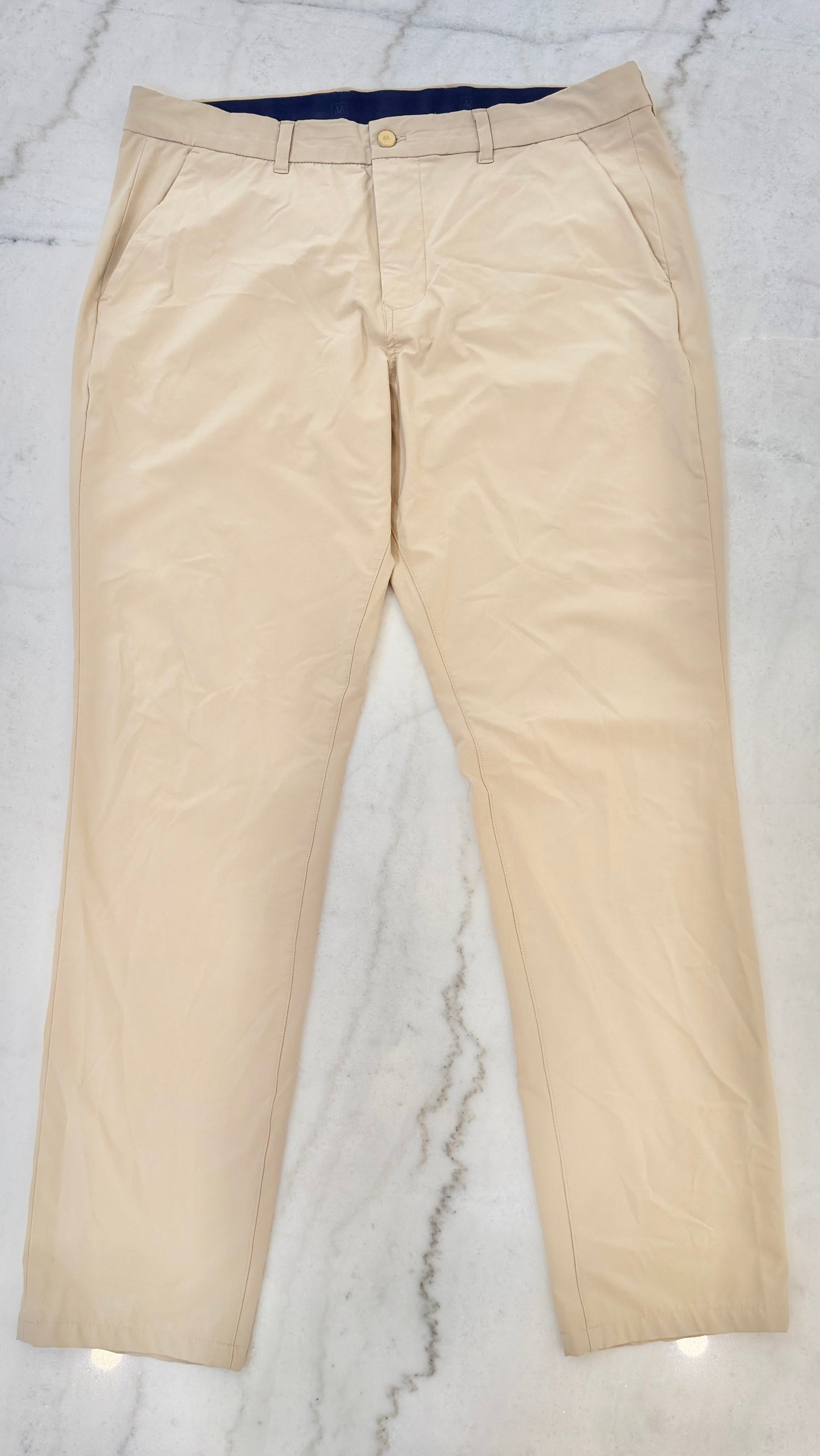 TAN MIZZEN + MAIN PANTS 38X32 (ORG$158)