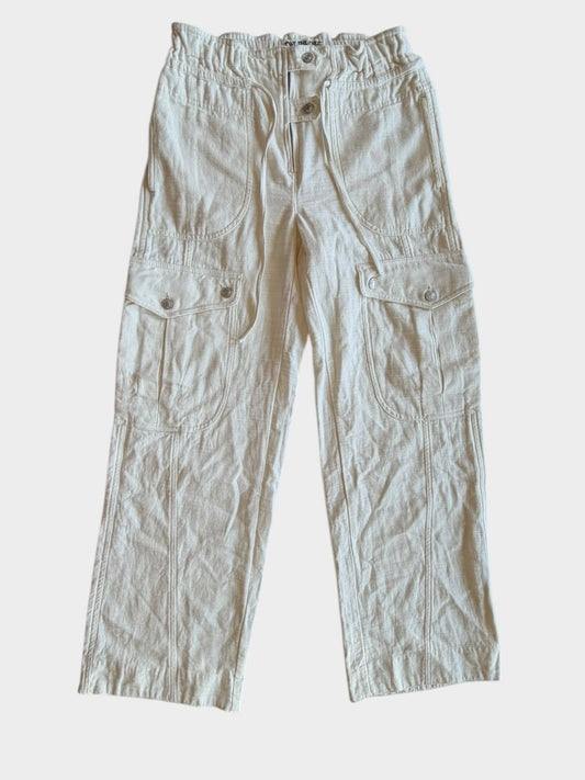 WHITE FREE PEOPLE PANTS XS