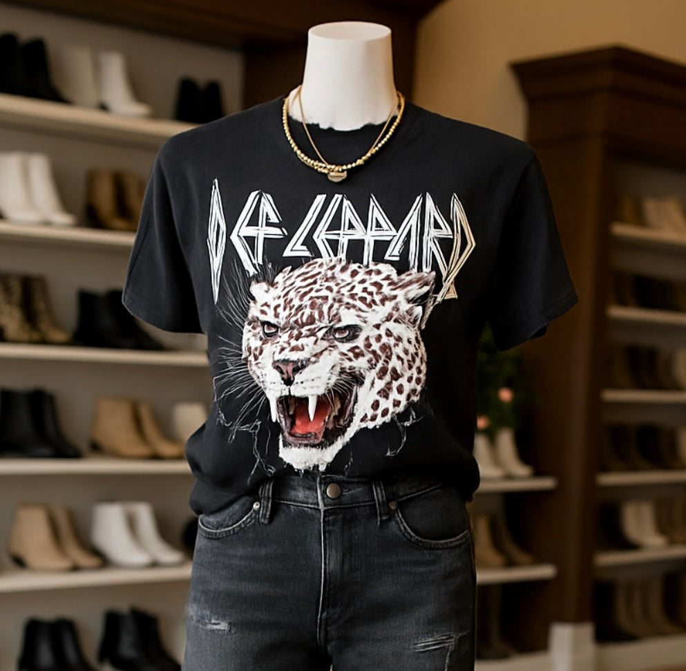 DEF LEPPARD TEE (L)
