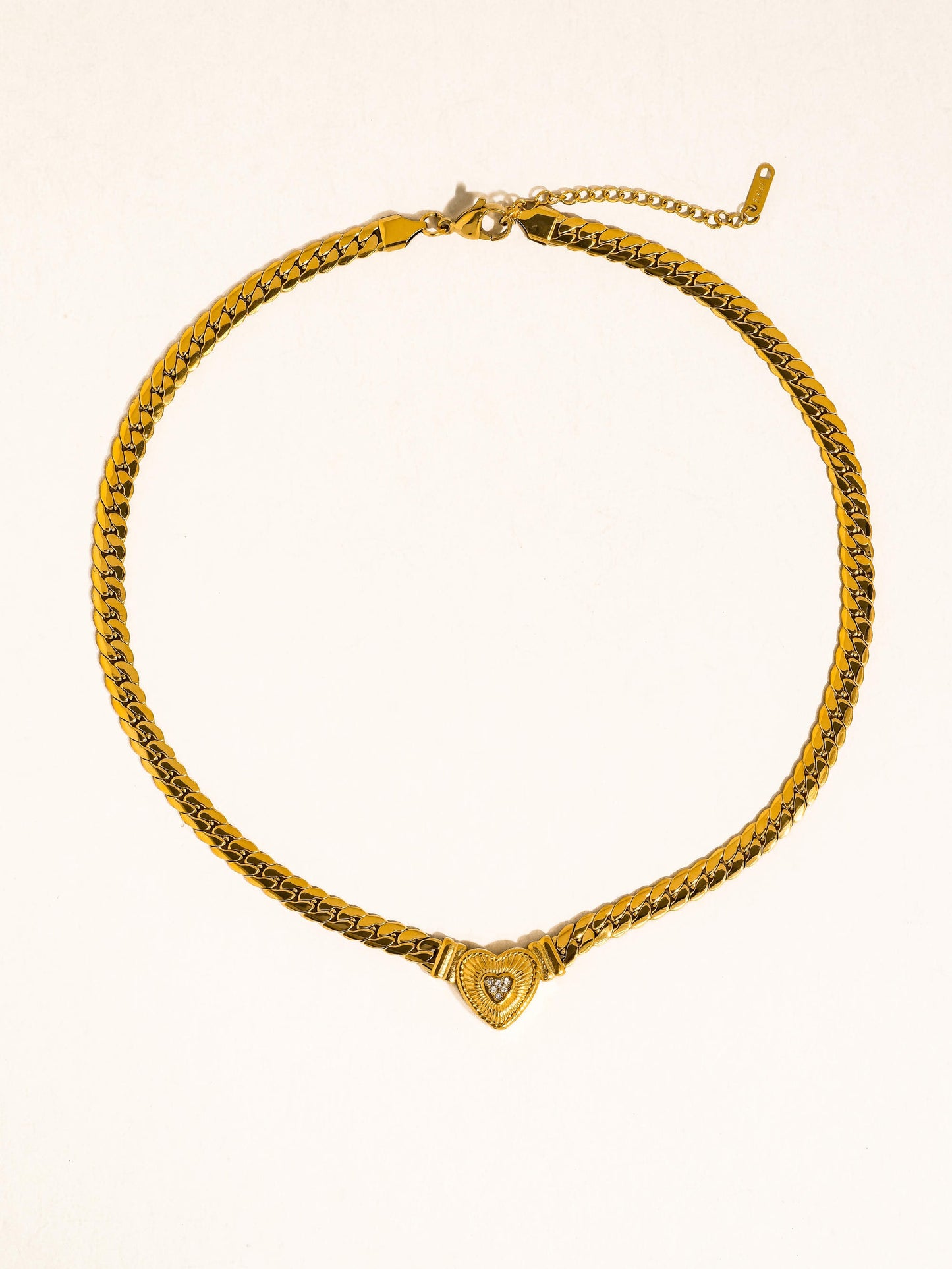 HEART NECKLACE (non-tarnish)