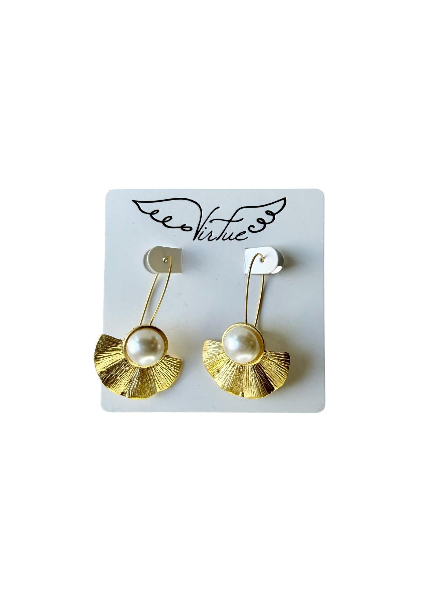 VIRTUE PEARL EARRINGS (NWT $60)