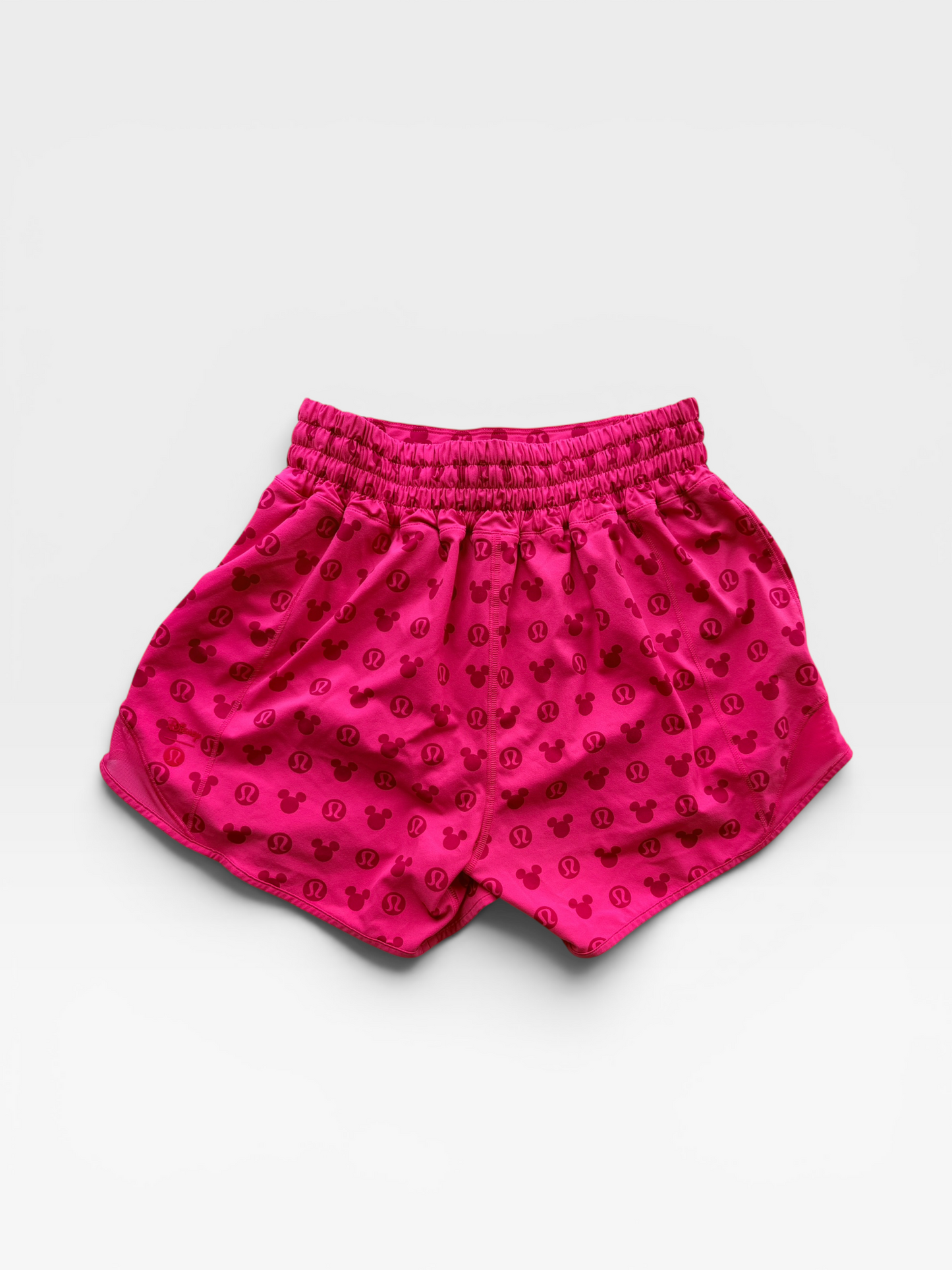 PINK LULULEMON DISNEY SHORTS 4