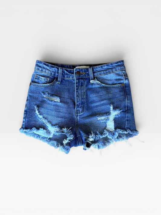 NATURE DENIM SHORTS (NWT) MED