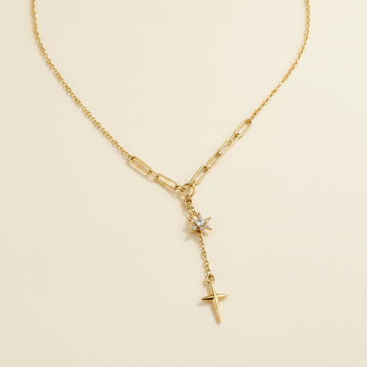 18K GOLD-Y NECKLACE