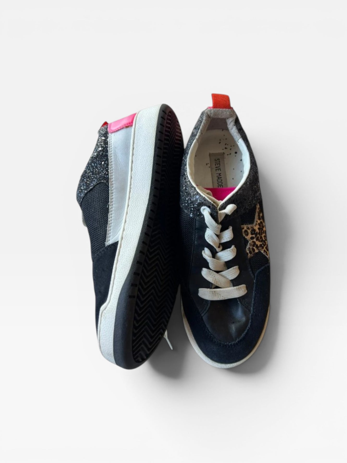 STEVE MADDEN BLACK CHEETAH 8
