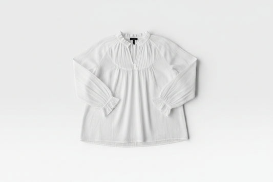 WHITE WHO WHAT WEAR TOP 2X