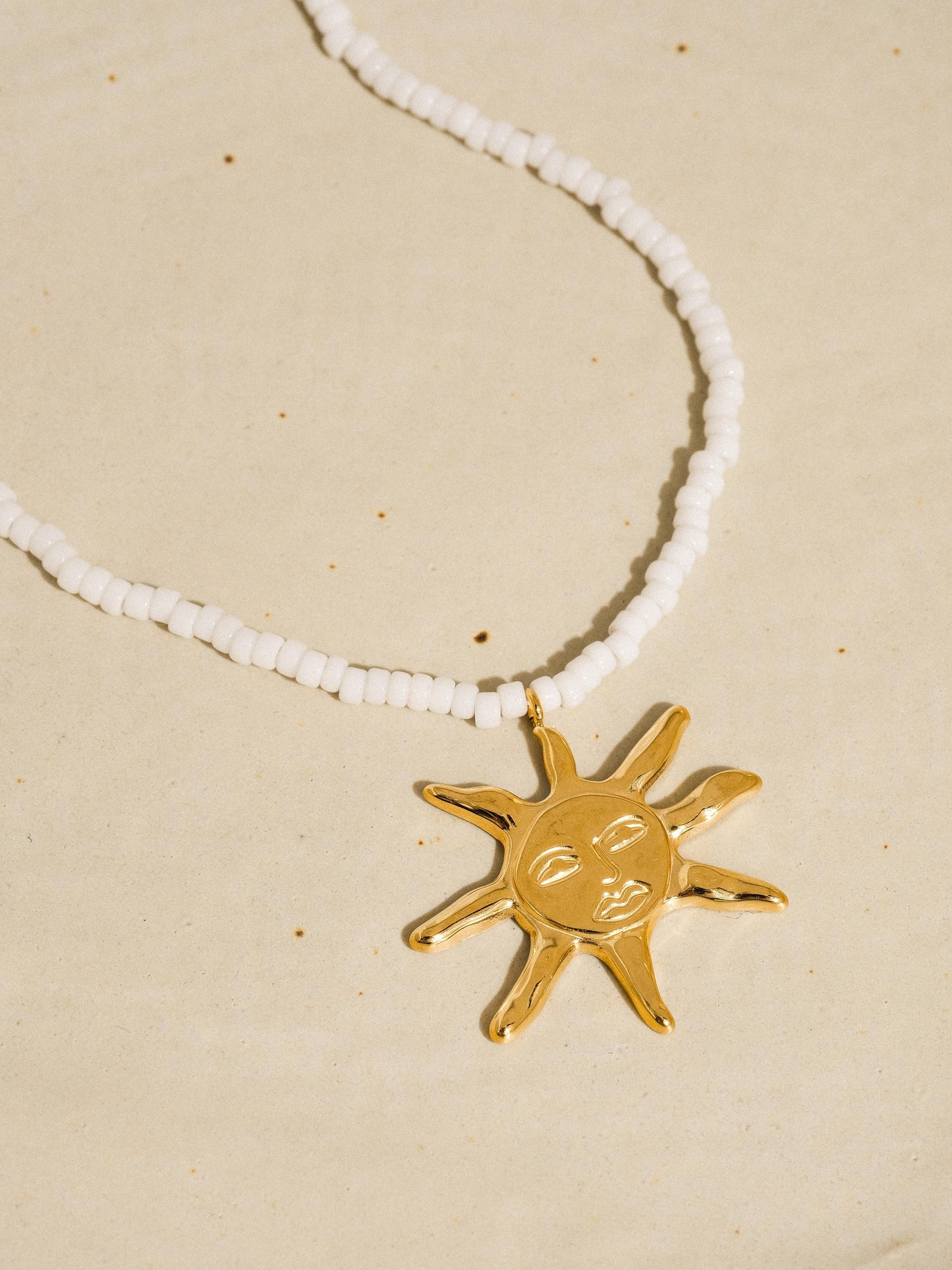 NON TARNISH SUN NECKLACE